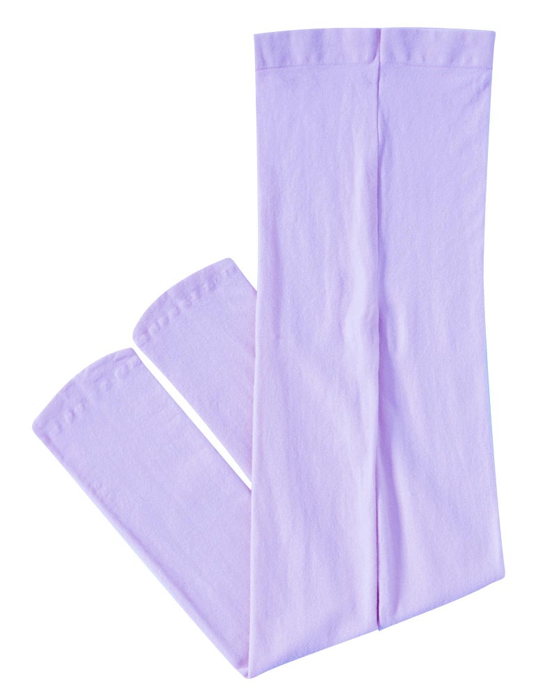 CHUNG Girls Light Weight Stretchy Footed Lights Students Ballet 1or3 pieces, Light Purple, 5-8Y - Image 2